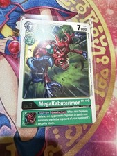 MegaKabuterimon ST4-11 R Digimon CCG | Starter Deck 04 Giga Green Near Mint