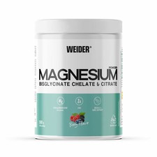 Weider Magnesium Powder Berry 500g – 250mg Mg per Serving + Zinc