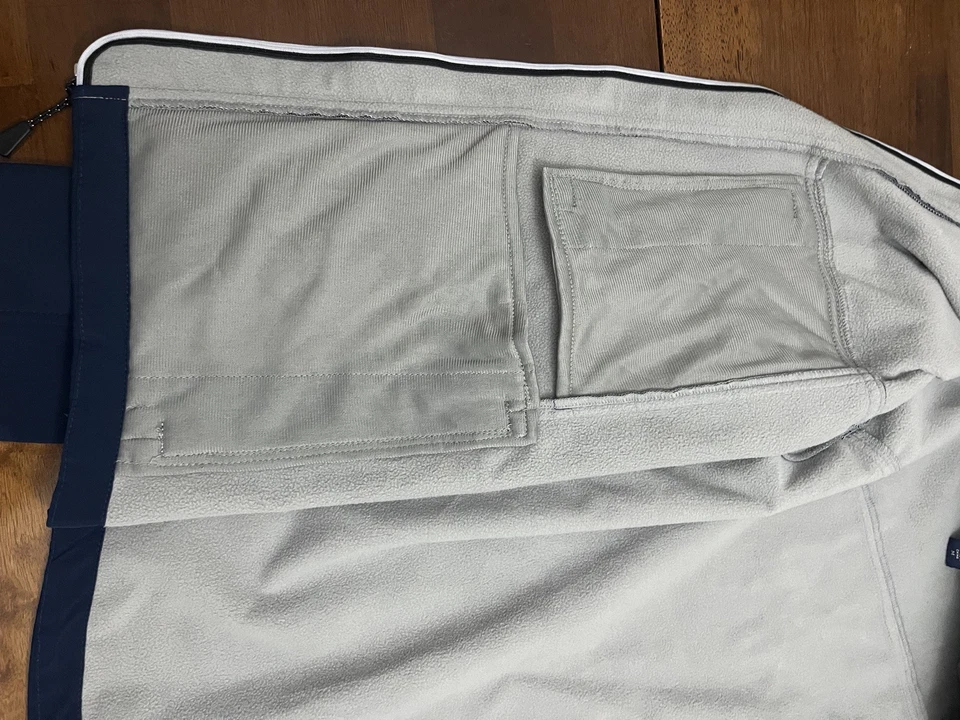 Devon and Jones “Breast Cancer” awareness full zip windbreaker jacket, Unisex M. - Image 2 of 4