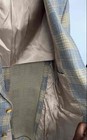 Vintage Tailored By Haggar Mens Yellow Blue Plaid Single-Breasted Blazer Size 40 — photo 6