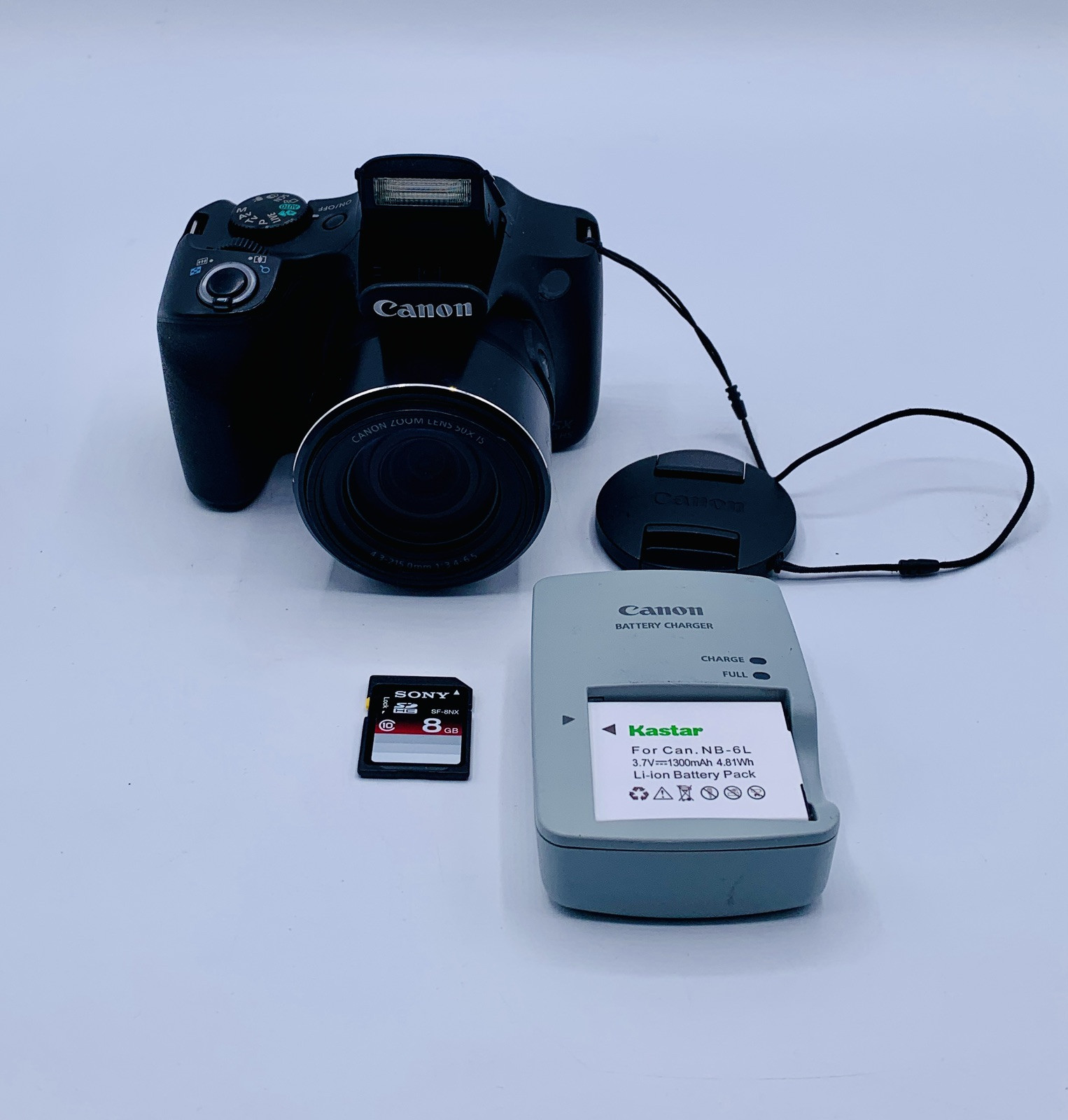 Canon PowerShot SX530 HS 16.0MP Camera W/ Battery Charger SD *see details*