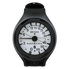 Aqua Lung Analog Depth Gauge Wrist, with Armstrap, Metric