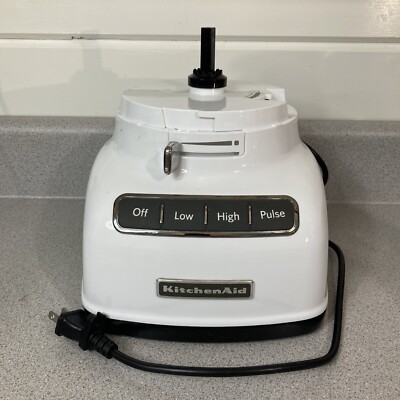 Kitchenaid Food Processor Model KFP0935QWH Base Only Counter White Kitchen Aid