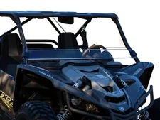 SuperATV Heavy Duty Half Windshield for Yamaha YXZ (2019+)