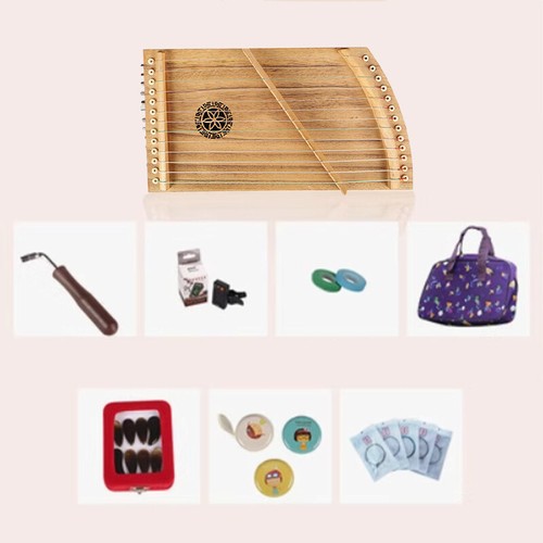 Chinese 13 String Guzheng Practice Beginner Mini Guzheng Musical Instrument NEW - Picture 8 of 9