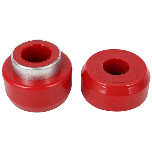 Red 22-Piece Fits for Jeep Wrangler YJ 1987-1996 Kit Body Mount Bushings Insert - Picture 7 of 9