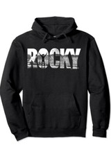 Unisex ROCKY Logo Fill Pulliver Hoodie - Sz Small