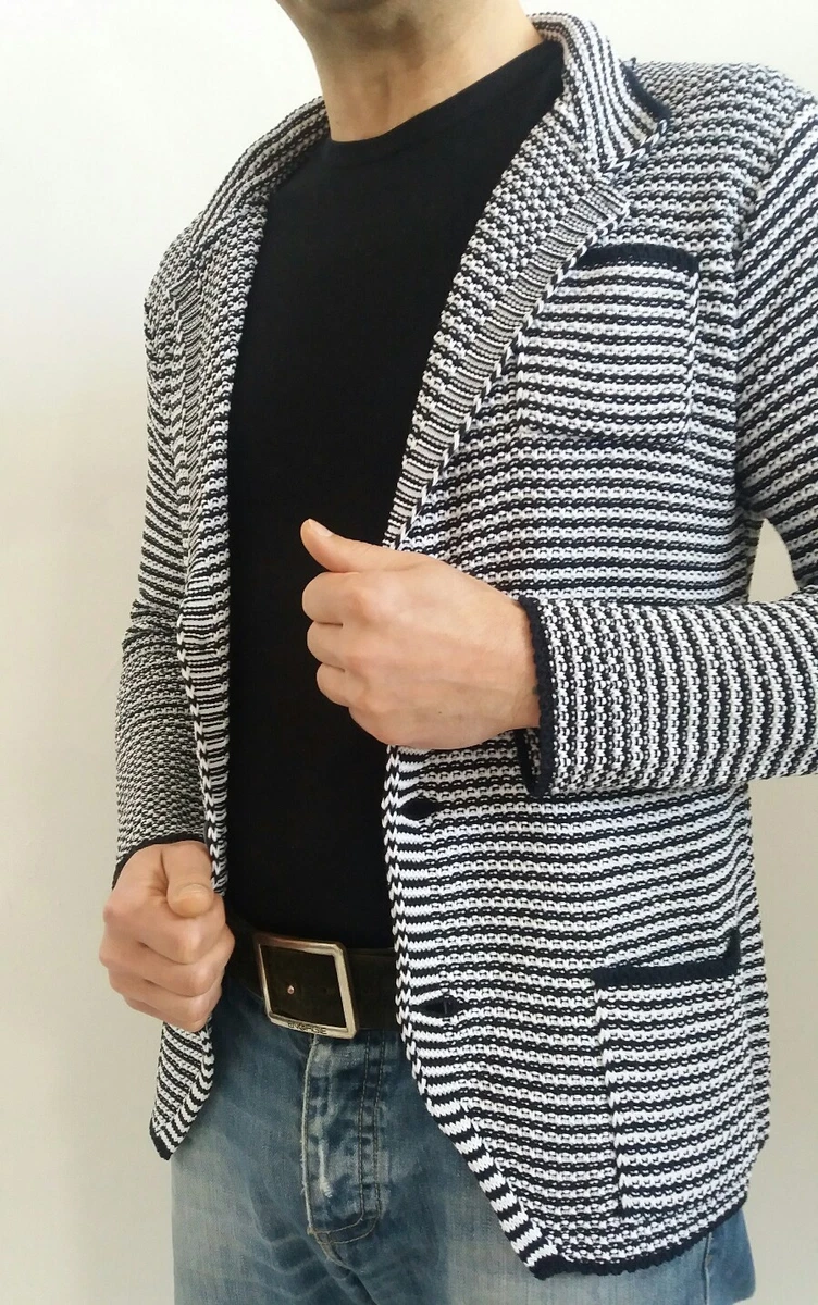 giacca a maglia uomo