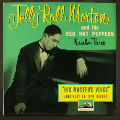 JELLY ROLL MORTON: number three HIS MASTER'S VOICE 10'' LP 33 RPM UK