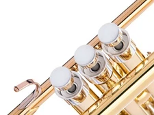 Yamaha Trumpet Trim Kit MEDIUM Caps. KGUBrass. 998 Silver Plated