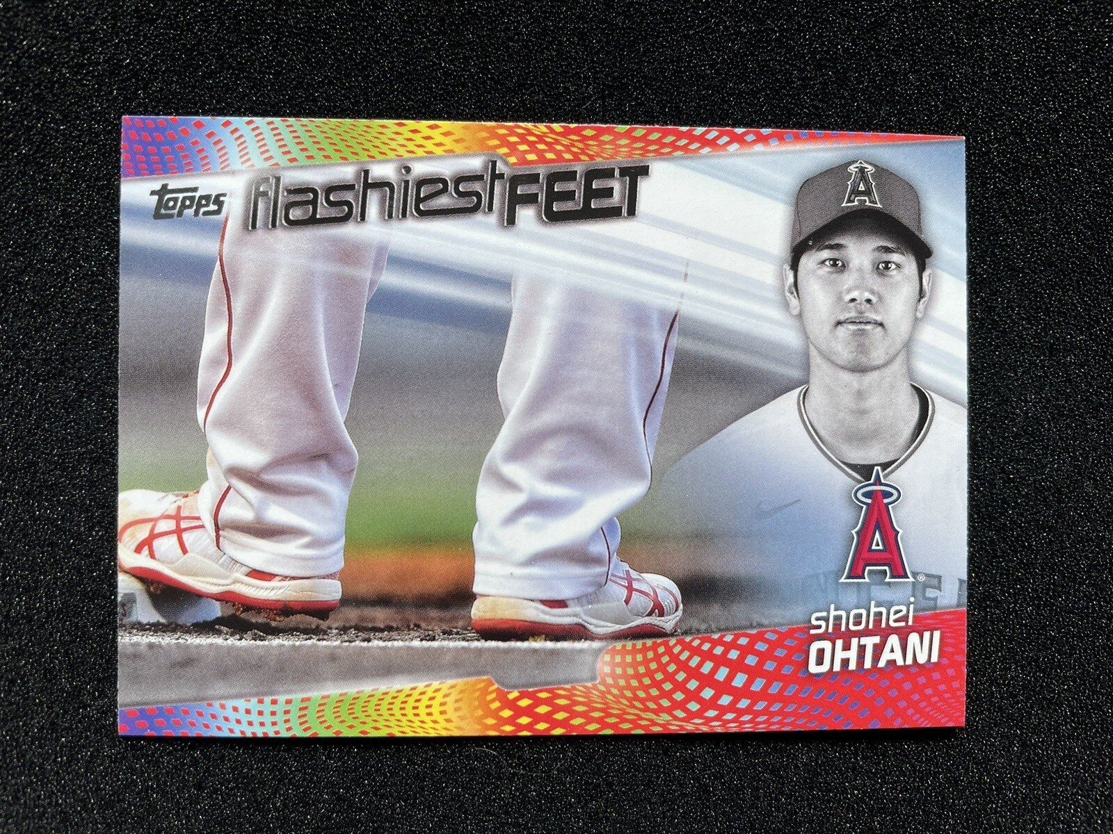 2022 Topps Shohei Ohtani Flashiest Feet Insert Los Angeles Angels