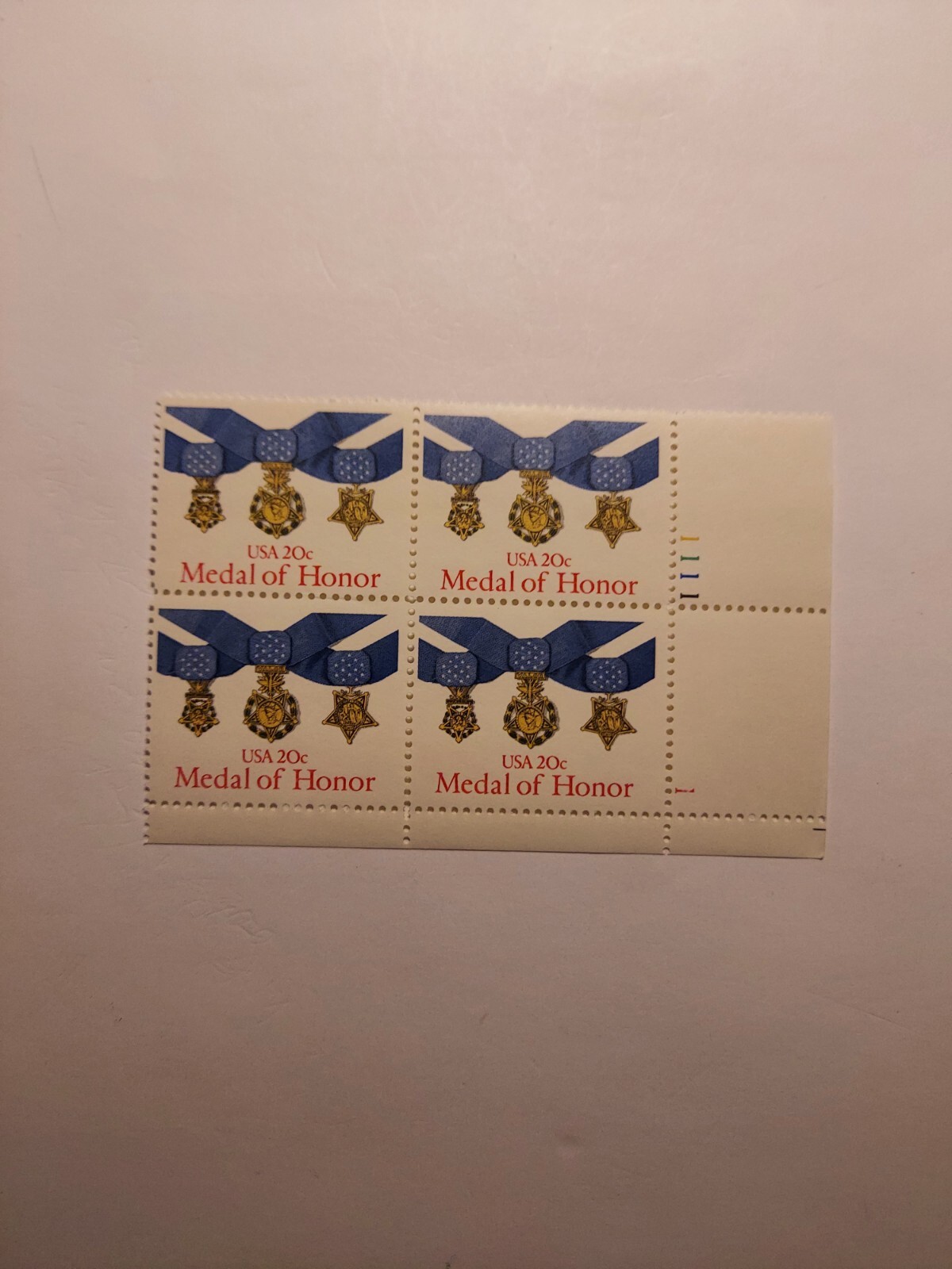 MCFSTAMPS 2045 MEDAL OF HONOR PLATE BLOCK MNH 2045 1983 | eBay