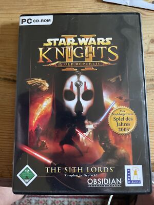 Star Wars: Knights Of The Old Republic II - The Sith Lords (PC, 2005) OVP