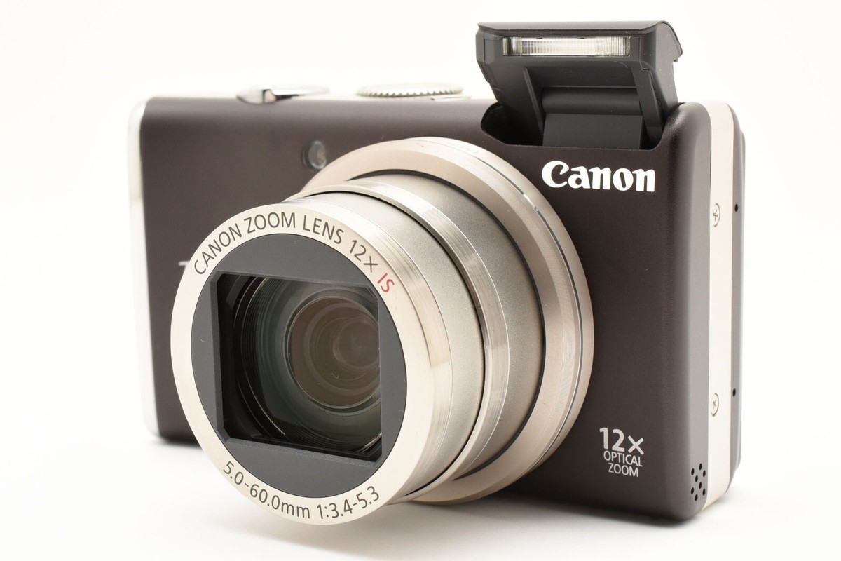 BOX] Canon PowerShot SX200 IS Black 12.1mp Digital Camera