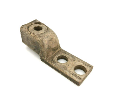 Ilsco LO-600S Copper Mechanical Cable Lug, 1-600MCM, 2-Hole, 1/2''
