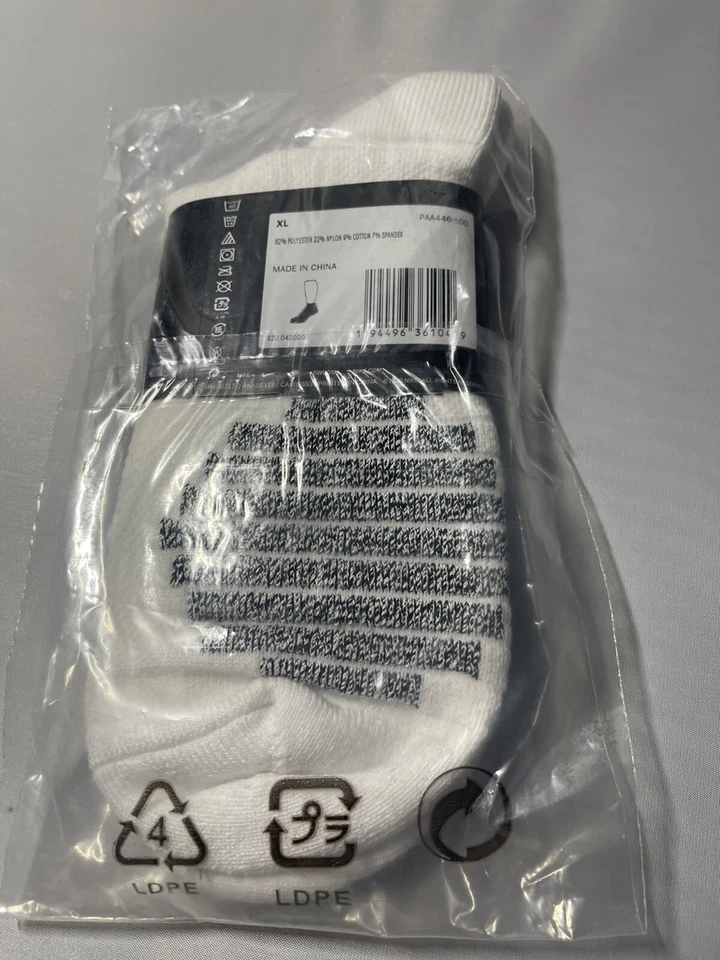 NBA Nike Authentic White Socks Size XL Men 12-15 Ankle SocksPAA446-109 S84 - Image 2 of 3