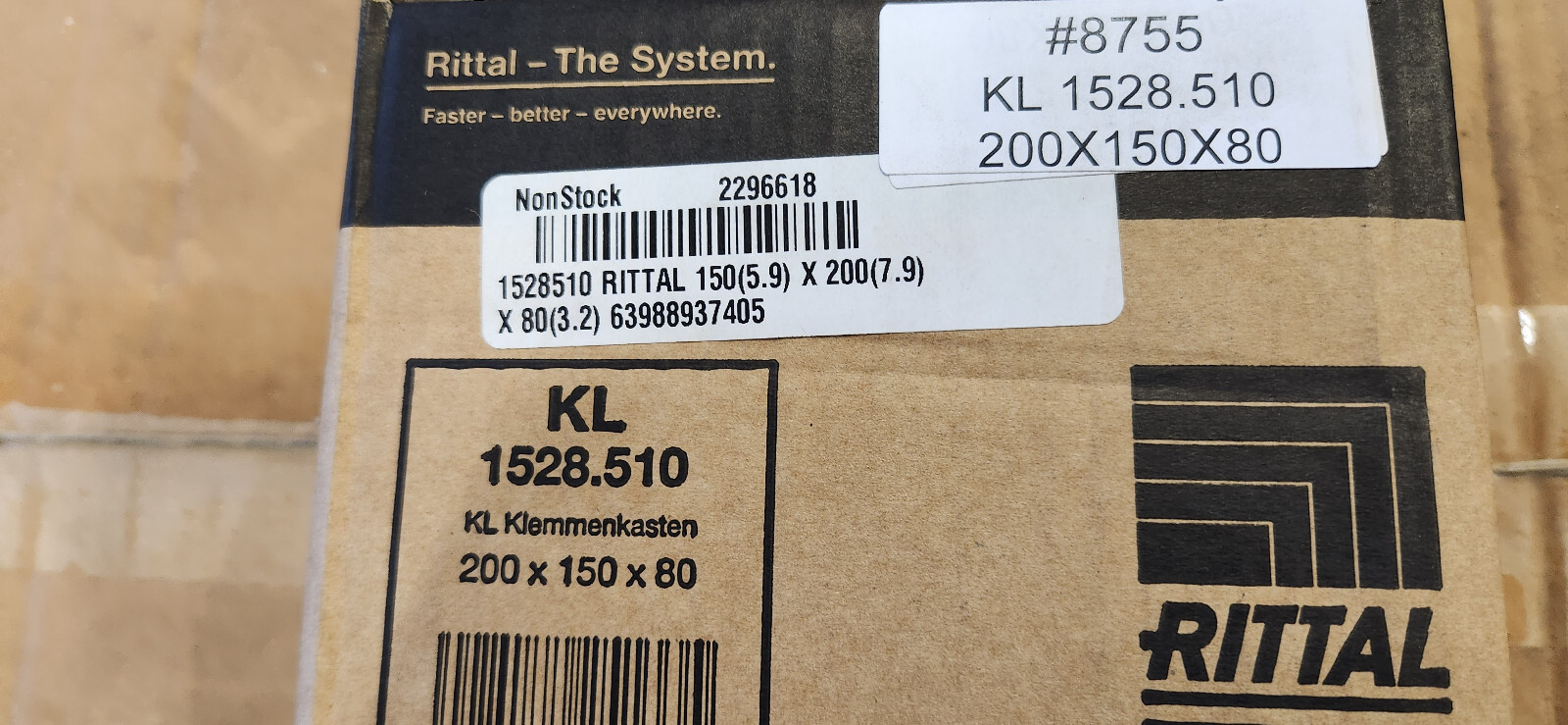 Rittal KL 1528510 Enclosure Terminal Box 200x150x80. NEW IN BOX | eBay