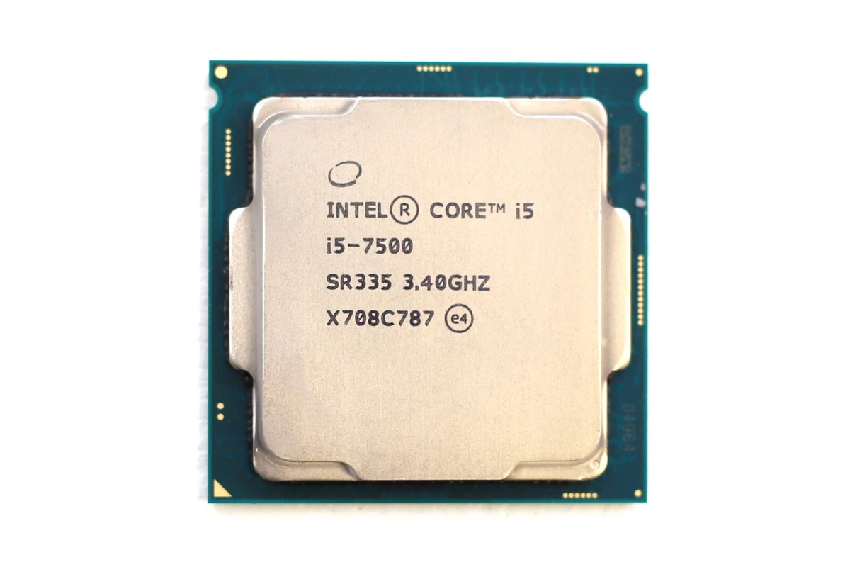 Intel Core i5-7500 Processor Model Computer Processors (CPUs) for