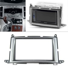 Car Stereo Radio Bezel Panel Dvd Trim Fascia Fit For Toyota Venza 2008-2011