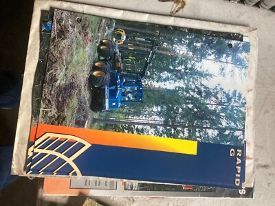 ROTTNE FORWARDER  LOGGING BROCHURE   LOGGER LOG CUT RAPID G