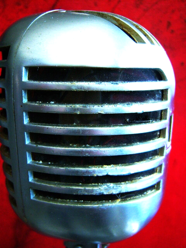 Vintage RARE 1950s Astatic DR-10 crystal microphone w period Atlas DS-5 stand - Picture 10 of 16