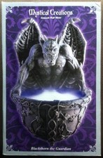 Gargoyle Wall Mister with Blue LEDs - Halloween Goth (x2)