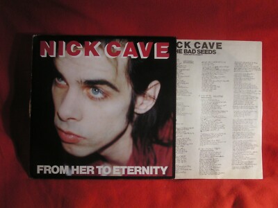 NICK CAVE  -  FROM HER TO ETERNITY !!  ( LP ) !! 1.D-Pressung !! VINYL NEAR MINT