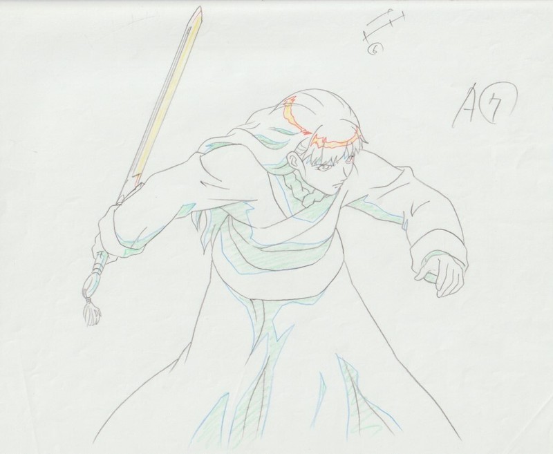 The Twelve Kingdoms Juuni Kokki Genga Douga Original Sketches Pierrot - Youko