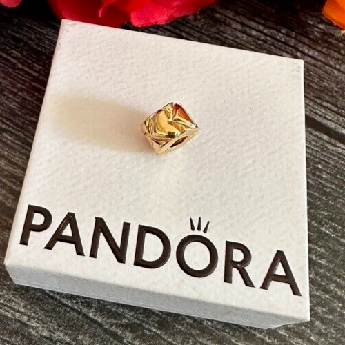 Pandora 14k Gold Heart Clip 750243 Brand new in Box | eBay