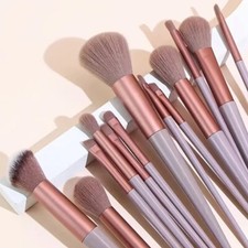 NEW Eye Makeup Brushes Cosmetics 13Pcs Professional Set More Beauty Sponge