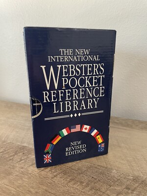 洋書 THE INTERNATIONAL WEBSTERS POCKET THE NEW INTERNATIONAL WEBSTER'S POCKET REFERENCE LIBRARY