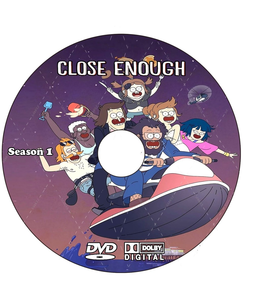 Close Enough Animated Series Season 1-3 Episodes 1-46 English