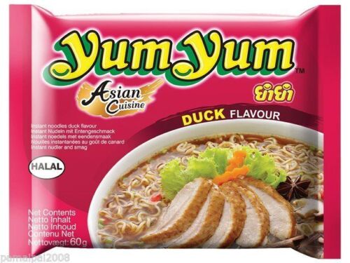 30 x 60g Yum Yum Instant Nudelsuppen EIGENE WAHL Huhn Ente Shrimp Beef Suppe - Bild 5 von 18