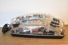 Vtg 1990s Conair SW205 Clear Transparent Touch Tone Telephone Phone Untested