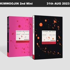 KIMWOOJIN THE MOMENT , Bounce 2nd Mini Album Random CD Photobook Etc Track