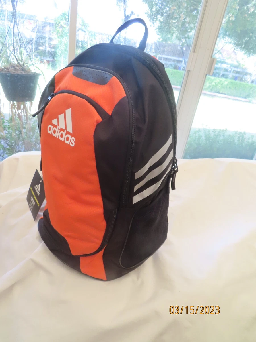 NEW Adidas Stadium II Backpack Orange Unisex Sports Lifetime Warranty