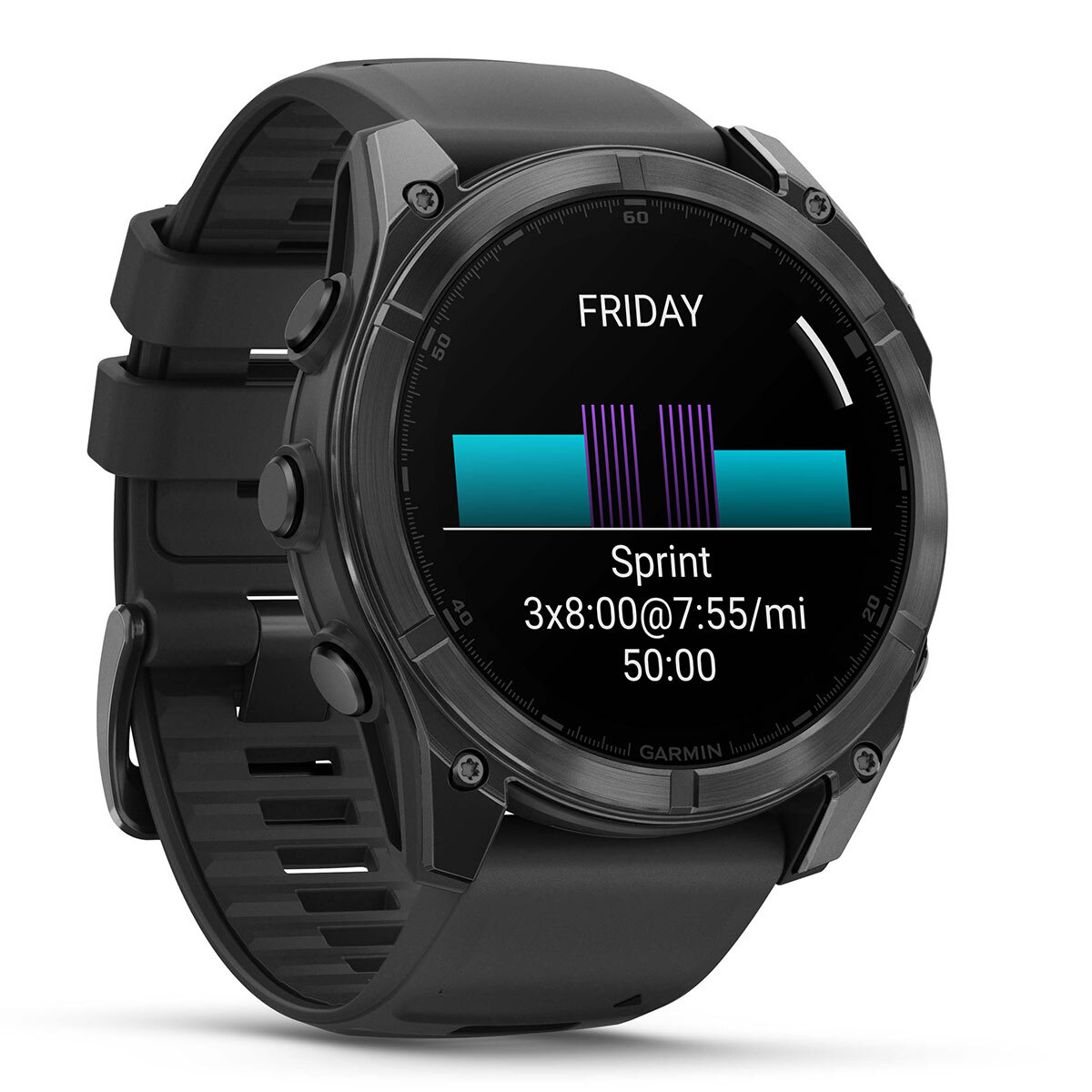 Garmin fenix 8 (51mm) AMOLED Sapphire/Solar Sapphire Multisport 