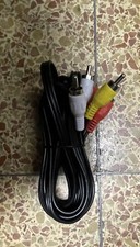 3FT RCA M/Mx3 Audio/Video Cable, 3 ft. RCA Style Plugs 3-Male to 3-Male Low Loss