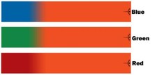 White Water Archery Orange Fade Solid 1 Arrow...
