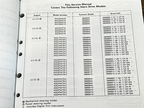 Volvo Penta 1999 "WT" componentes del motor manual de taller/servicio - Imagen 4 de 6