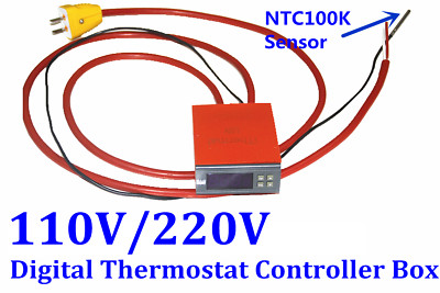 JSR Universal All Purpose Digital Thermostat Controller Box Plug 30A -30C - 300C