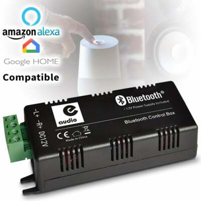 e-audio Bluetooth 5.0 Stereo Verstärker 2x15W Smart Home Gerät kompatibel