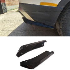 For Subaru Impreza Wrx Sti Rear Bumper Lip Spoiler Splitter Diffuser Black For Subaru Impreza Wrx Sti Rear Bumper Lip Spoiler Splitter Diffuser Black