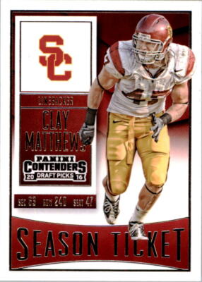 2016 Panini Contenders Draft Picks Football Pick Complete Your Set RC Inserts