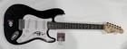MICHALE GRAVES SIGNED BLACK ELECTRIC GUITAR THE MISFITS AUTOGRAPHED JSA COA — photo 1