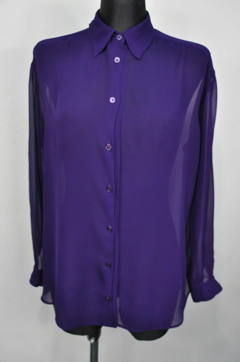Purple shining store shirt