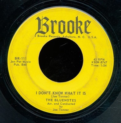 45tk-vocal group-BROOKE 111-The Bluenotes