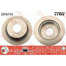 Disque de frein Ssangyong RODIUS
