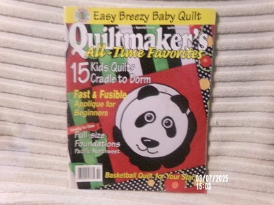 Quiltmaker s all Time Favorites Magazine- Winter 2005 Panda, Pacific Northwest +