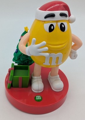 Marrs M&M Christmas Character Dispenser w music and lights - no box, excel. cond